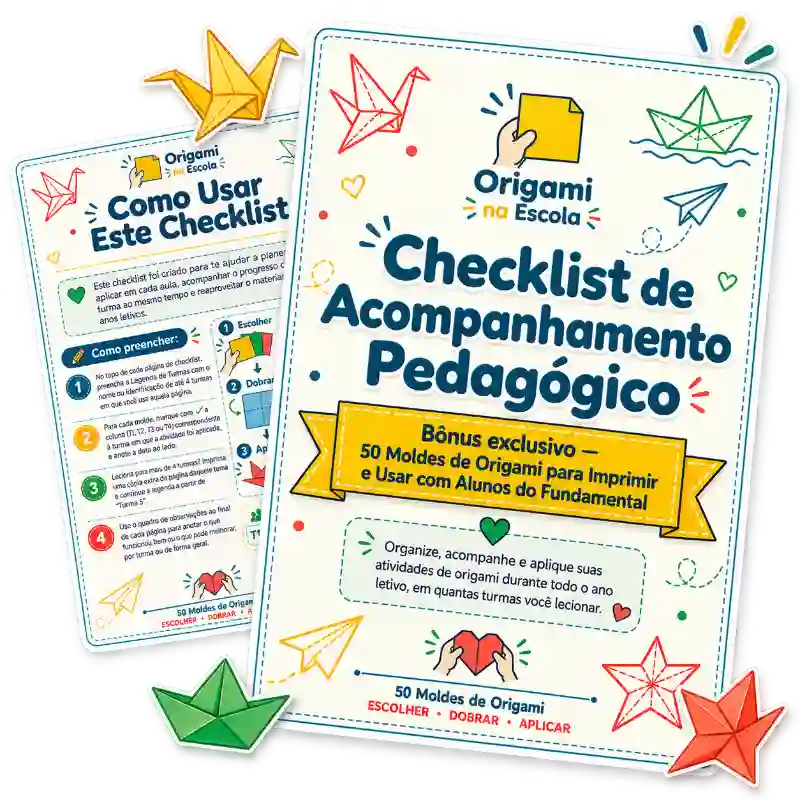 Bônus Checklist de Acompanhamento Pedagógico