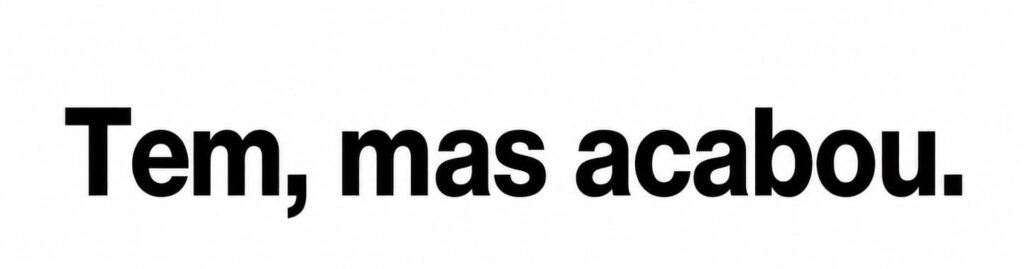 Exemplo de falta de coerência