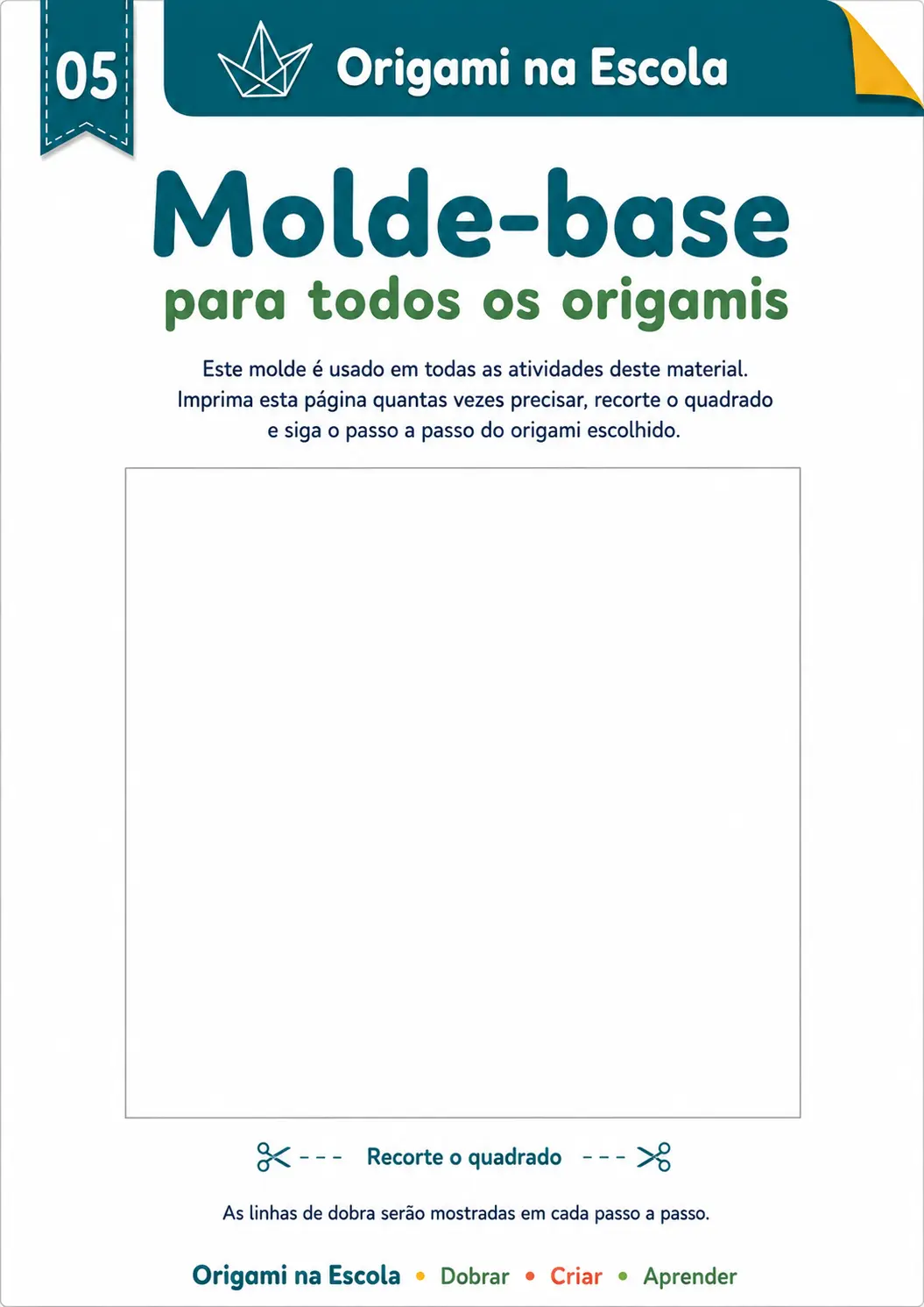 Moldes de origami
