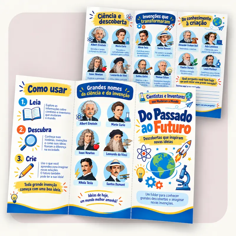 Fôlder Do Passado ao Futuro