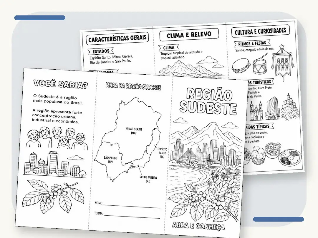 Prévia do Folder da Região Sudeste